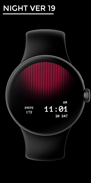 Night ver 19 - watch face Screenshot 0