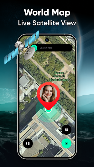 Live 3D Earth Map Viewer Screenshot 0