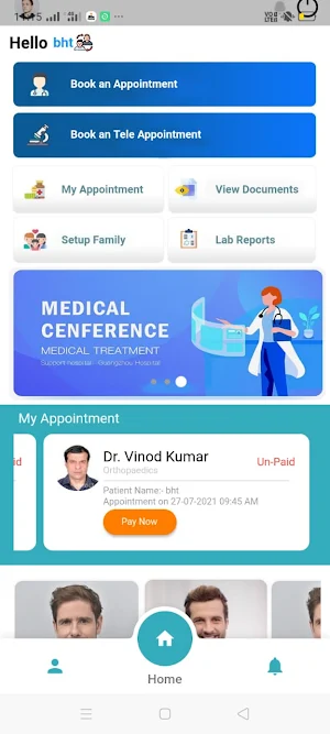 CareSetu App Screenshot 2