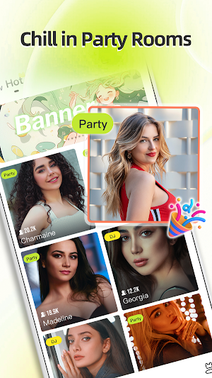 Voko-Voice Chat, Party Screenshot 0