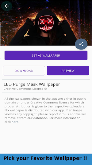 LED Purge Mask Wallpaper 4K Screenshot 1