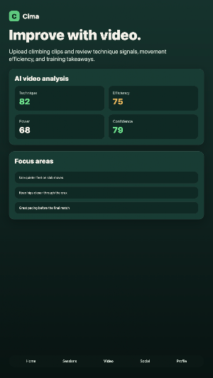 Cima Bouldering Screenshot 1