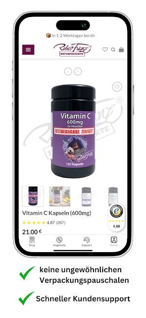 Robert Franz Naturprodukte Screenshot 3