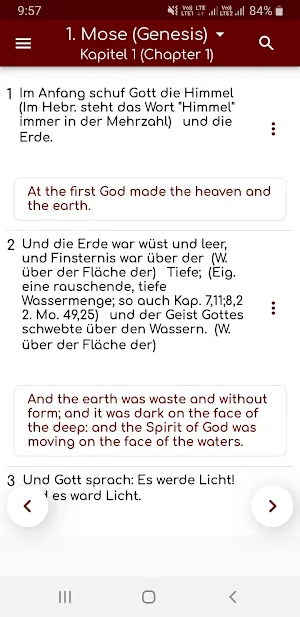 Holy Bible in German(Offline) Screenshot 1