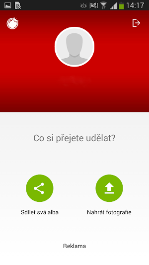 Rajče.net uploader Screenshot 1