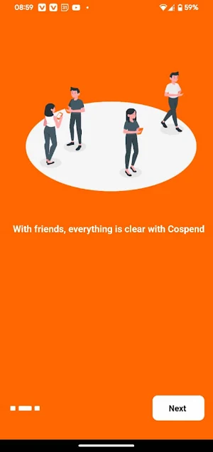 Cospend : Suivi Financier Screenshot 1