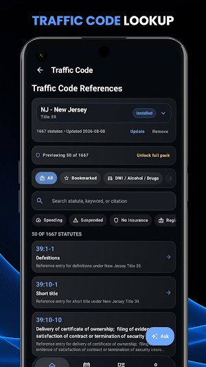 DutyWire Police Shift Calendar Screenshot 2