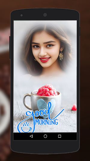 Good Morning Photo Frames Screenshot 1