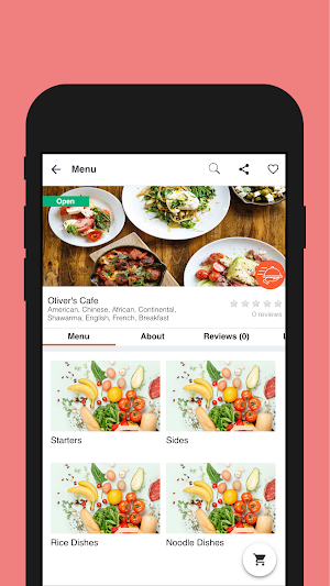 Cartehub Cuisines - Food & Drinks Delivery Screenshot 3