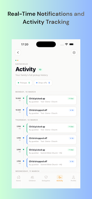 SafeChild Parent Screenshot 3