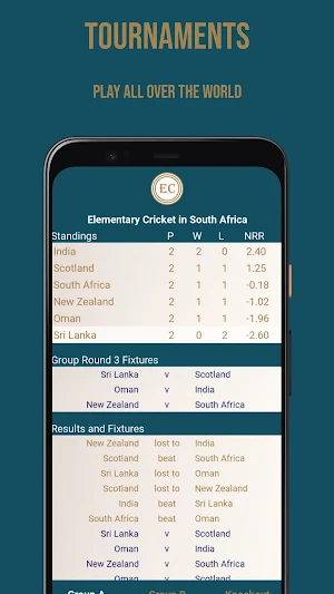 Elementary Cricket: Int'l Screenshot 1