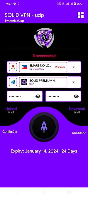 Solid VPN Screenshot 1