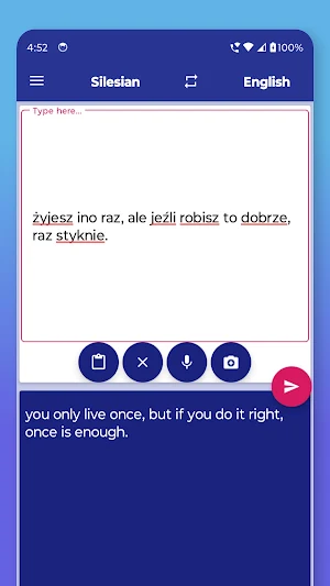 Silesian English Translator Screenshot 3