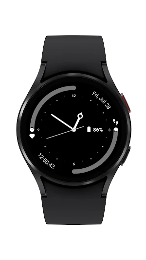BlackWhite Minimalist Face 02 Screenshot 1