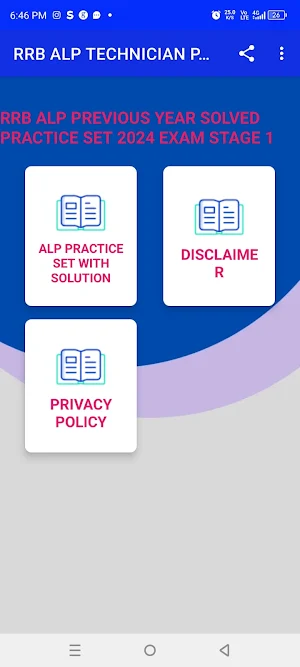 RRB ALP  PRACTICE SET 2024 Screenshot 0