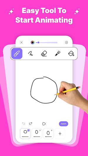 Draw Animation: Flipbook Maker Screenshot 1