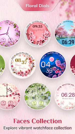 WF4U Blossom Floral Watchface Screenshot 3