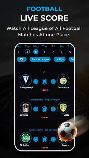 Live Football TV Streaming HD Screenshot 3