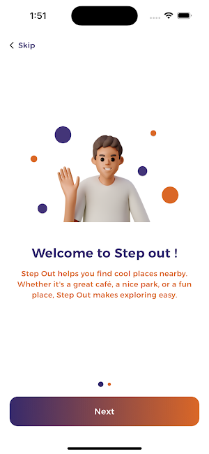 Step Out Screenshot 1