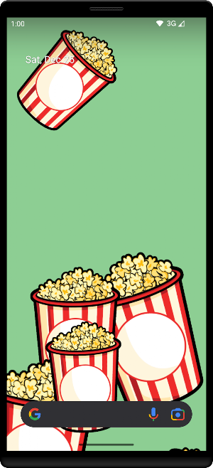 Popcorn Live Wallpaper Screenshot 3