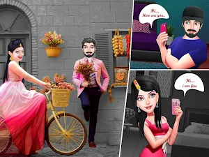 Indian Wedding Makeup And Dressup Screenshot 1