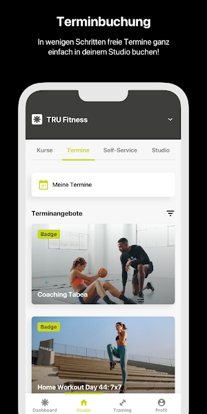 TRU Fitness Screenshot 1