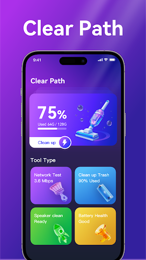 Clear Path - Phone Cleaning Screenshot 1