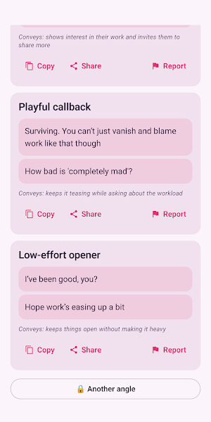 WingText: Text Reply Coach Screenshot 3