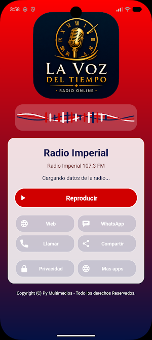 Radio La voz del Tiempo Screenshot 0
