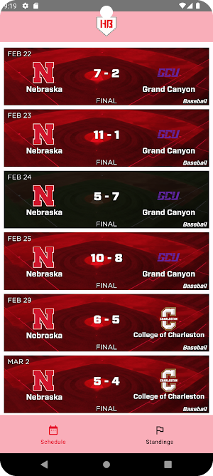 HuskerBase Screenshot 3
