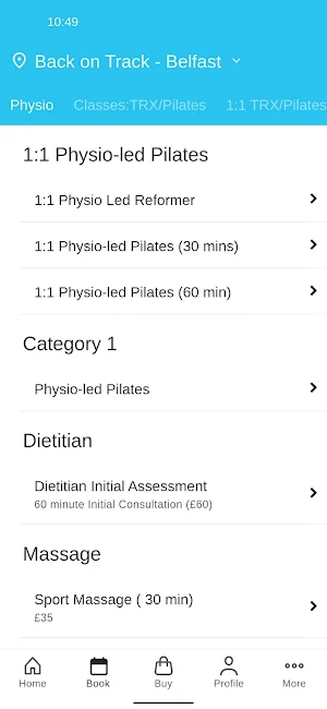 Back on Track NI Screenshot 1