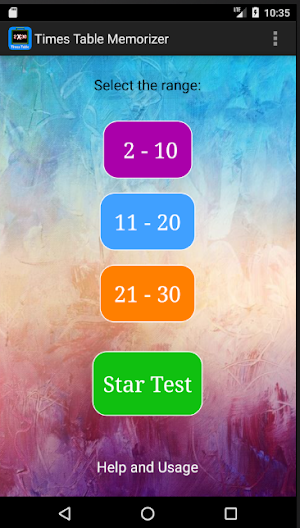 Times Table Memorizer Screenshot 0