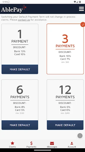 AblePay Health Screenshot 2