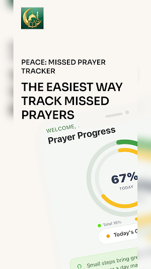 Peace: Missed Prayer Tracking Screenshot 0