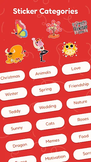 Christmas Stickers Screenshot 0