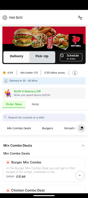 Hot Grill Screenshot 1