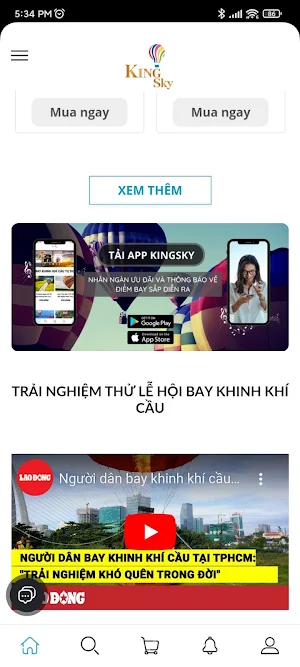 King Sky - Khinh Khí Cầu Screenshot 2