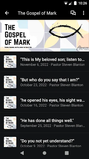 Ebenezer Baptist Church NC Screenshot 1