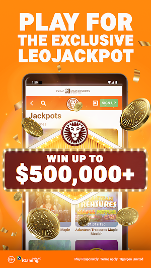 LeoVegas Online Casino Ontario Screenshot 1