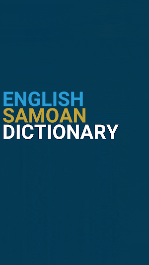 English : Samoan Dictionary Screenshot 0