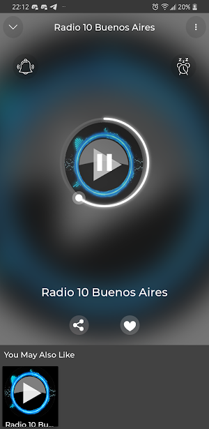 US Radio 10 Buenos Aires Online App Free Listen Screenshot 0