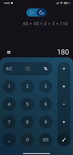 CalcSwift Screenshot 1