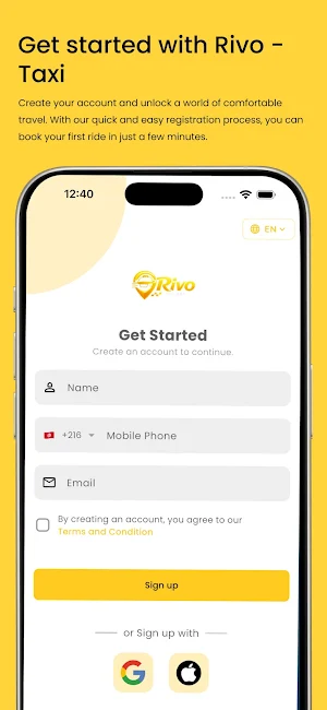 Rivo-Taxi Screenshot 2