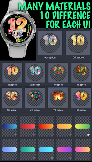 A079 Customizable Watch Face Screenshot 1