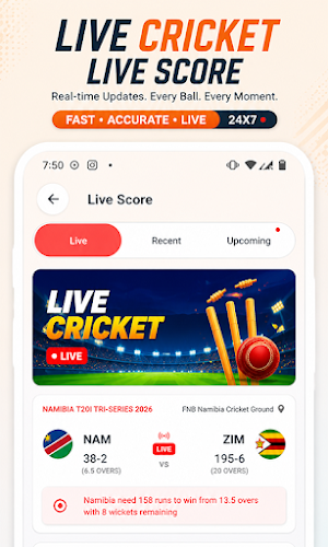 Live Cricket TV Streaming Screenshot 2