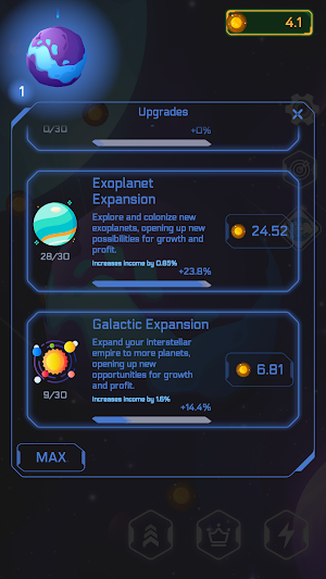 Planetary Clicker Screenshot 2