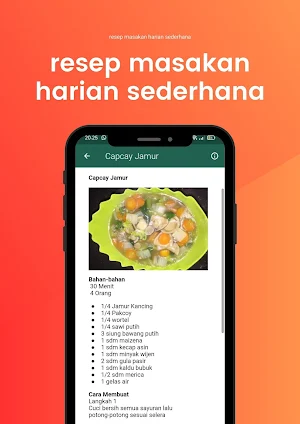 resep masakan harian sederhana Screenshot 3