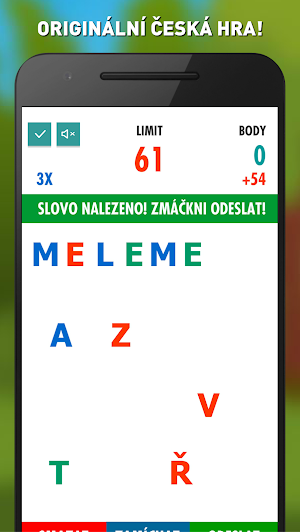 Česká Slovní Hra PRO Screenshot 1