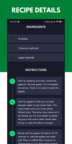 Fruit Juice: Healthy Fruit Juice Recipes Offline Screenshot 3