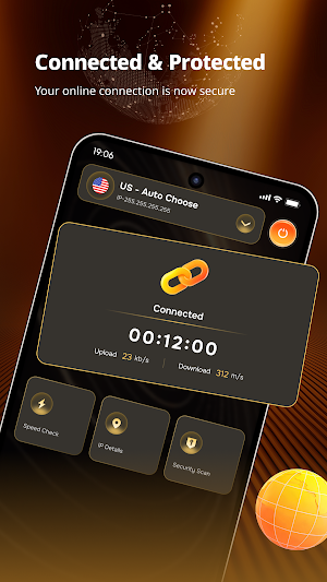 Meridian VPN Screenshot 2